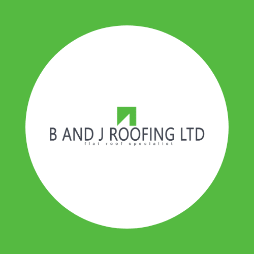 B J roofing logo
