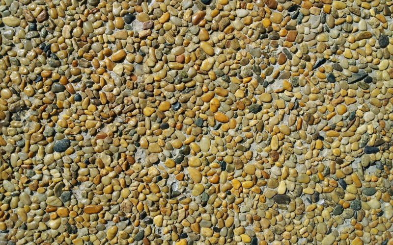 Photo of different resin driveway gravel blends